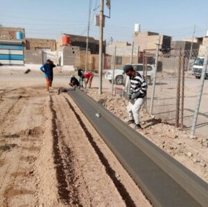 الجهد الخدمي/فريق الاشراف الهندسي/ميسان