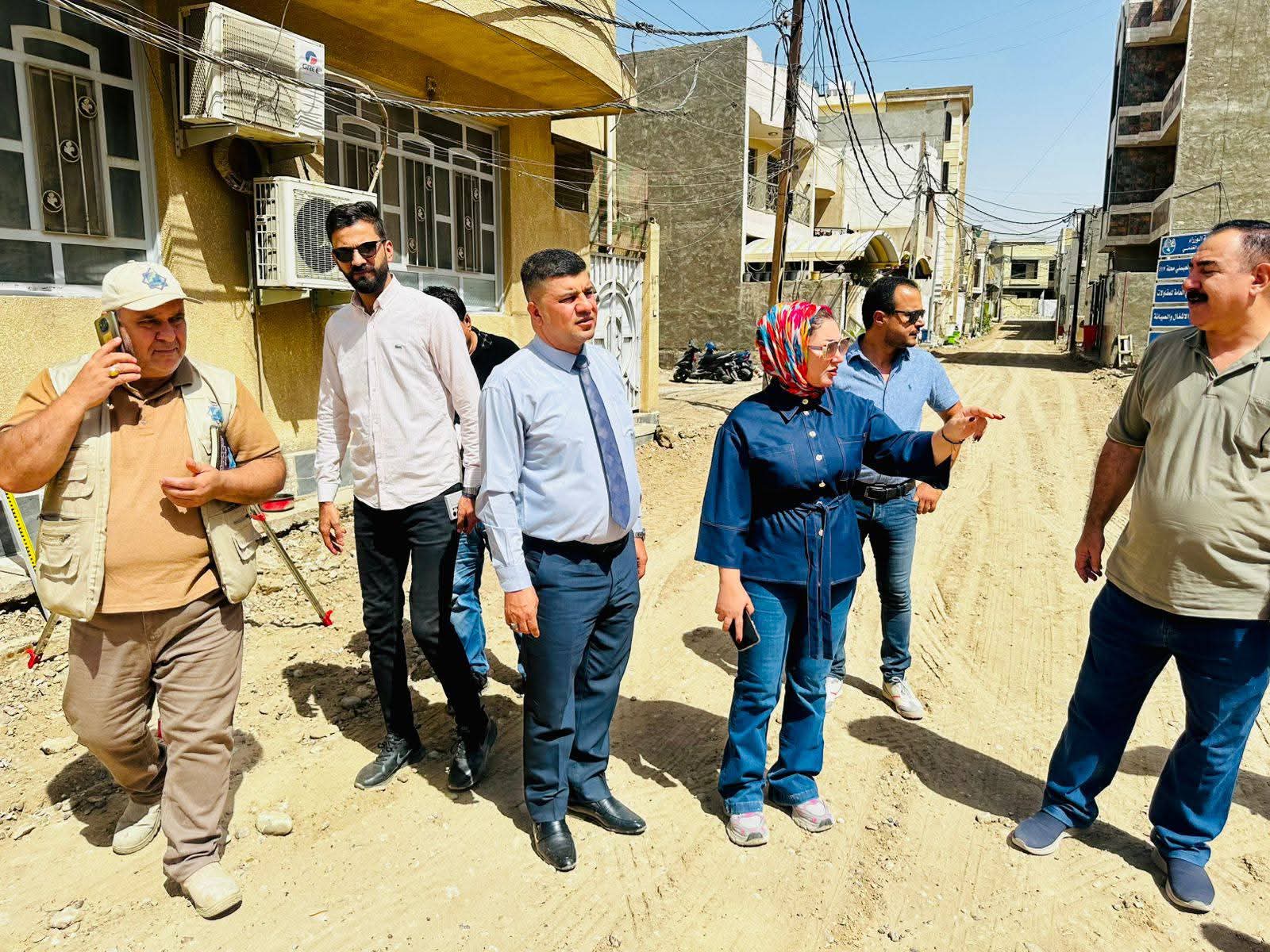 Read more about the article زيارة السيد المدير العام لقاطع العبسلي/الكرخ