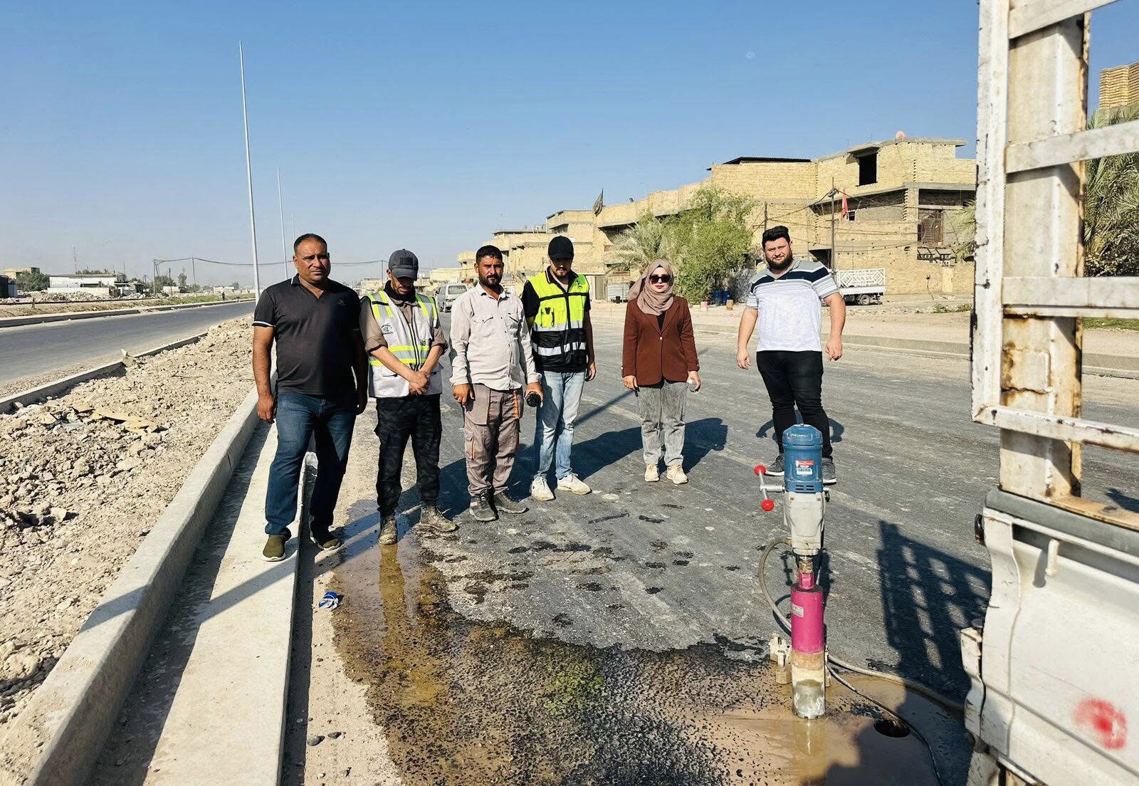 Read more about the article ‏ اعمال المشروع ليوم الخميس المصادف 2025/9/11مشروع دوانم الشعلة محافظة بغداد/ جانب الكرخ