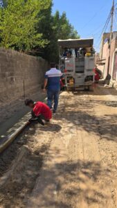 الرصافه باشراف و متابعة من قبل الملاكات التابعة لدائرة الاشغال و الصيانة العامة /الجهد الخدمي و الهندسي