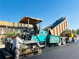 تواصل الملاكات الهندسية التابعة لدائرة الاشغال و الصيانة العامة الاشراف و المراقبة على مشاريع/الجهد الخدمي و الهندسي محافظة بغداد/جانب الكرخ