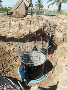 اعمال الجهد الخدمي/فريق الاشراف الهندسي/بغداد جانب الرصافة ليوم الاثنين ٢٠٢٥/٩/٢٢