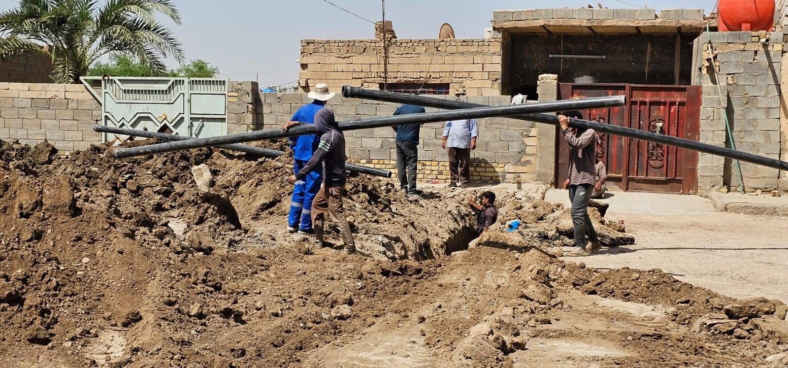 You are currently viewing محافظة ميسان تستمرالملاكات الهندسية التابعة لدائرة الاشغال والصيانة العامة بالاشراف الهندسي على اعمال الجهد الخدمي في جميع مناطق العراق/جهد