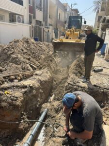 مشاريع/الجهد الخدمي و الهندسي /بغداد فريق الاشراف الهندسي/جانب الكرخ/