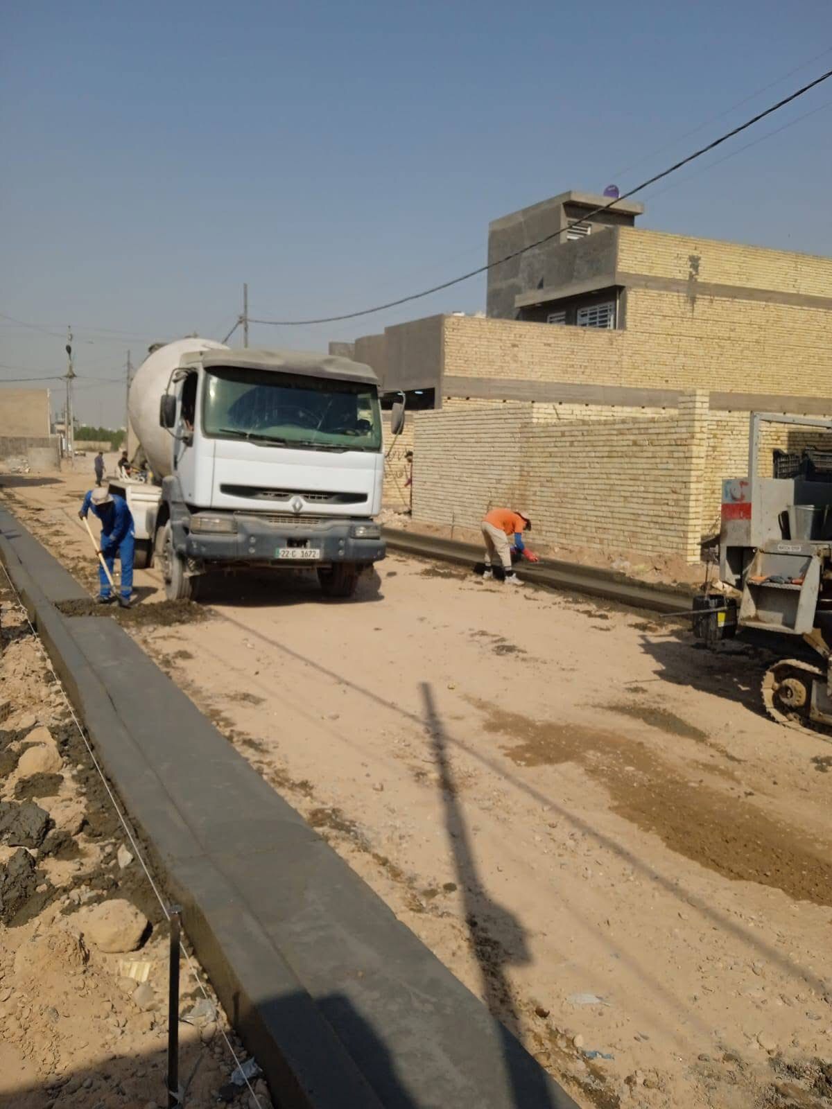 Read more about the article تواصل الملاكات الهندسية التابعة لدائرة الاشغال و الصيانة العامة الاشراف و المراقبة على مشاريع/الجهد الخدمي و الهندسي