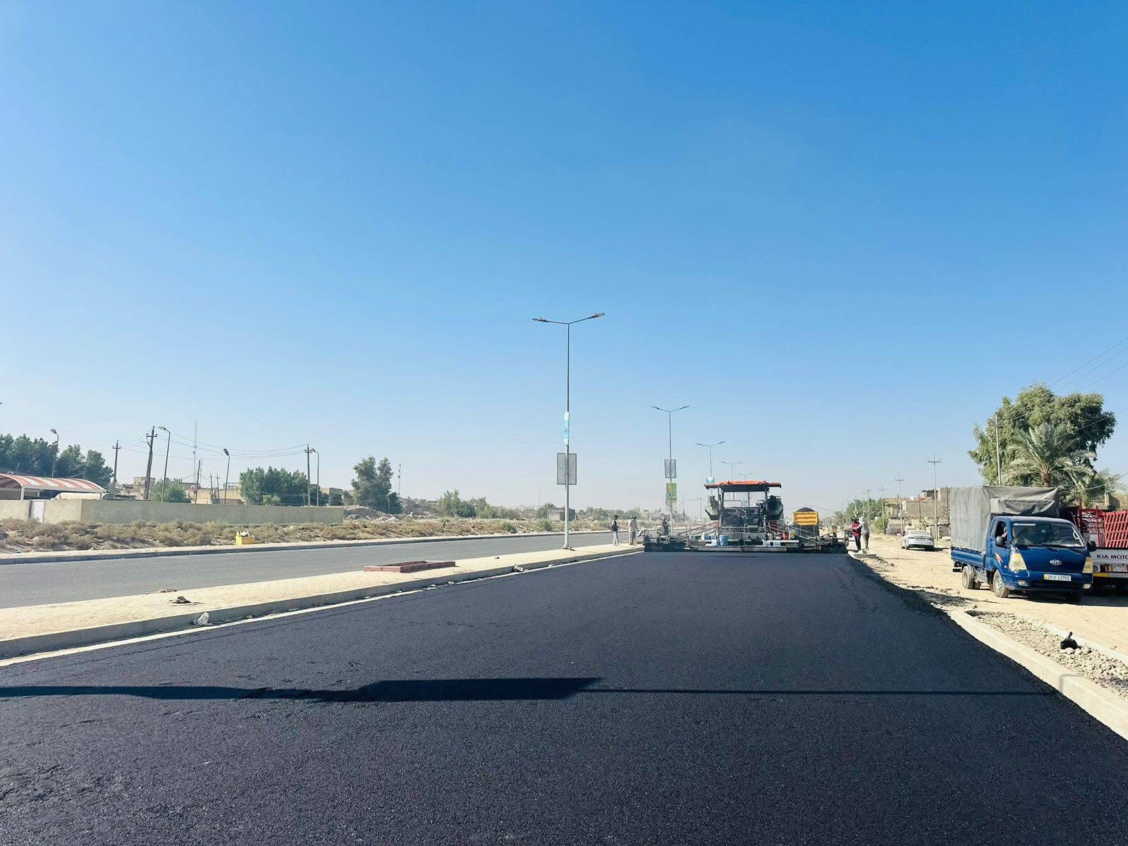 Read more about the article تواصل الملاكات الهندسية التابعة لدائرة الاشغال و الصيانة العامة الاشراف و المراقبة على مشاريع/الجهد الخدمي و الهندسي محافظة بغداد/جانب الكرخ