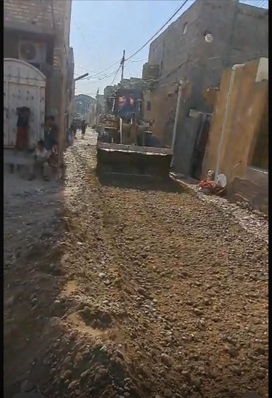 You are currently viewing الأعمال هذا اليوم السبت المصادف 8/11/2025 لمشاريع الجهد الخدمي والهندسي في محافظة نينوى.أولا :مشروع تبليط شوارع متفرقة في الأحياء العشوائية للتصميم الأساسي في مدينة تلعفر.١- قرية النخوة.