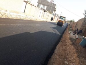 الأعمال لهذا اليوم الأحد المصادف 9/11/2025 لمشاريع الجهد الخدمي والهندسي في محافظة نينوى((مشروع تبليط شوارع متفرقة في الأحياء العشوائية للتصميم الأساسي في مدينة تلعفر))أولا: منطقة خضر الياس.١- تبليط الشوارع التالية.